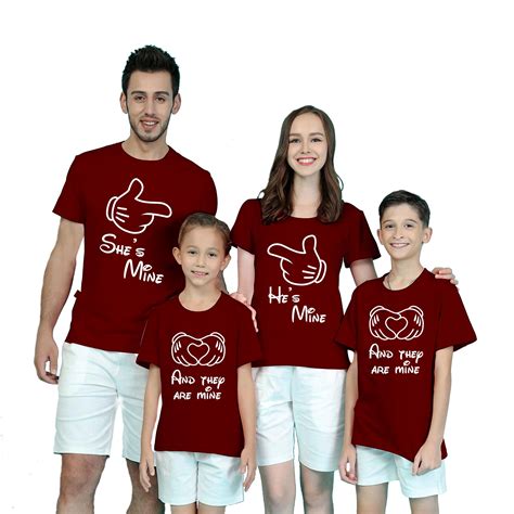 Kaos Couple Keluarga 1 Anak - Tampil Serasi dan Kompak!
